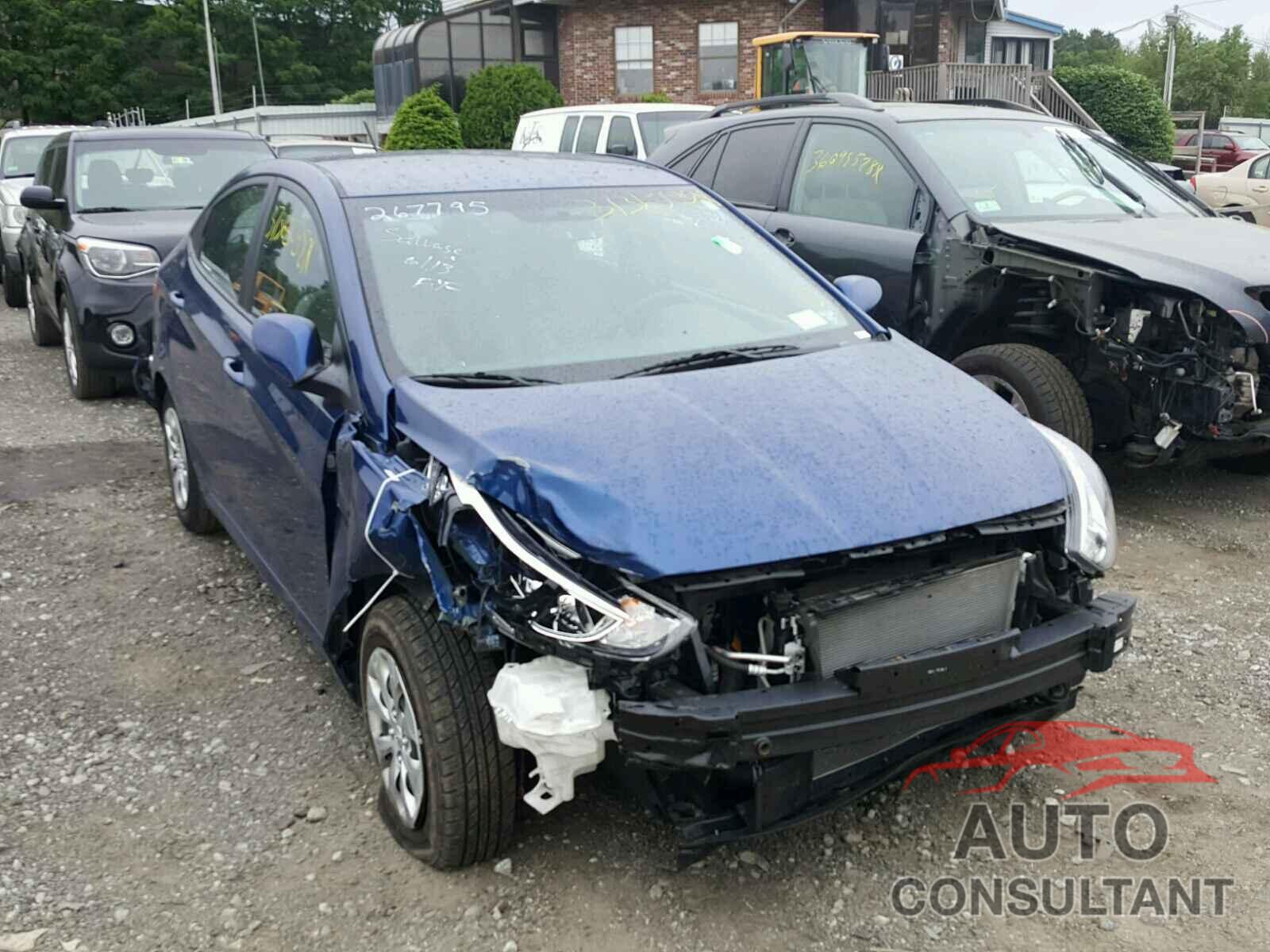 HYUNDAI ACCENT 2016 - KMHCT4AE1GU044724