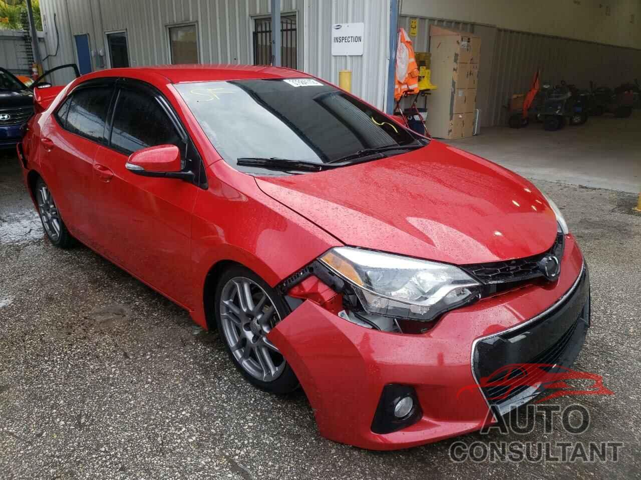 TOYOTA COROLLA 2016 - 2T1BURHEXGC645532