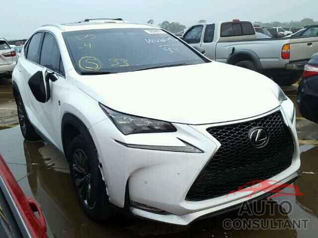 LEXUS NX 2016 - JTJYARBZ3G2033019