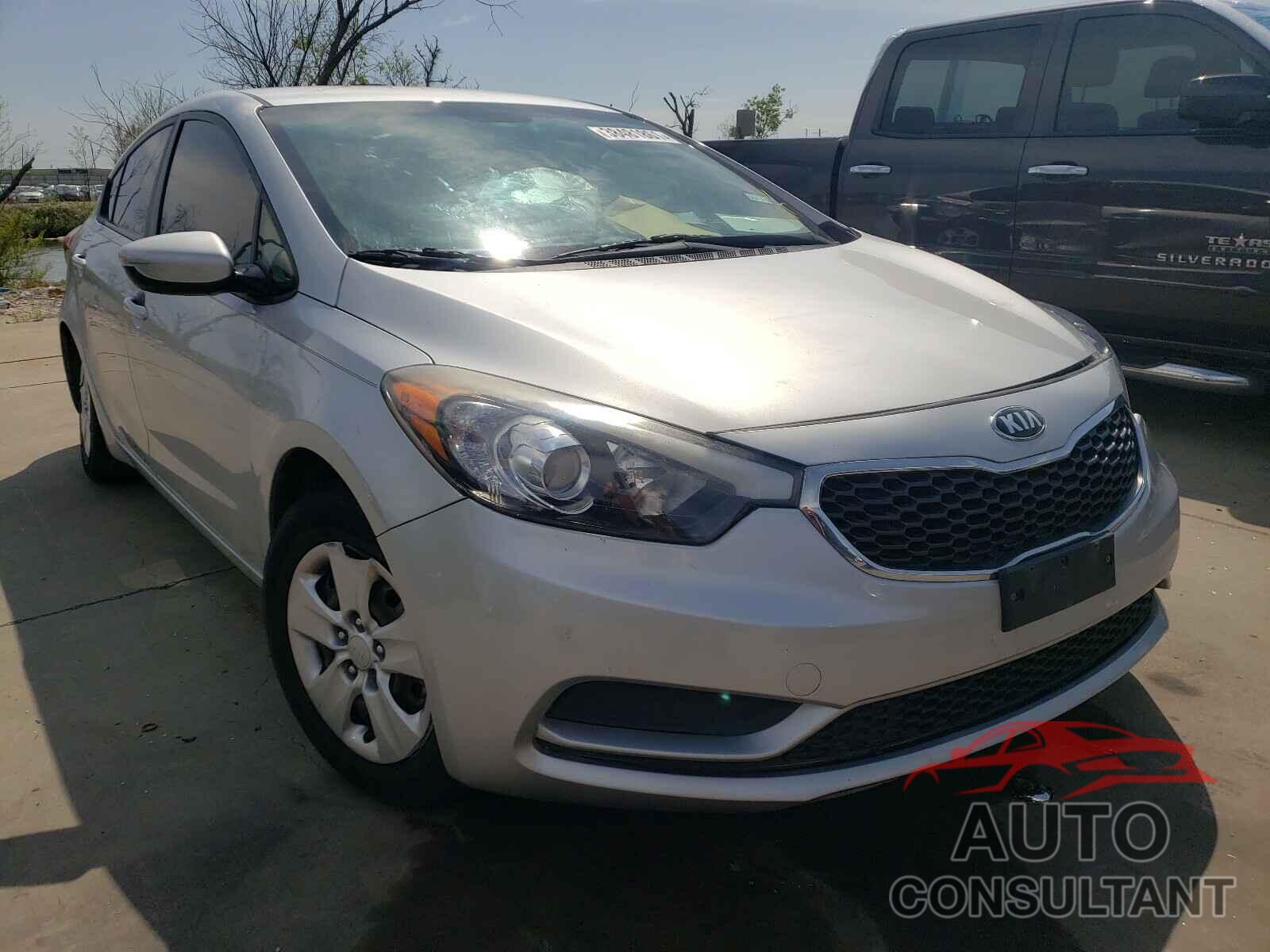 KIA FORTE 2016 - KNAFK4A65G5509302