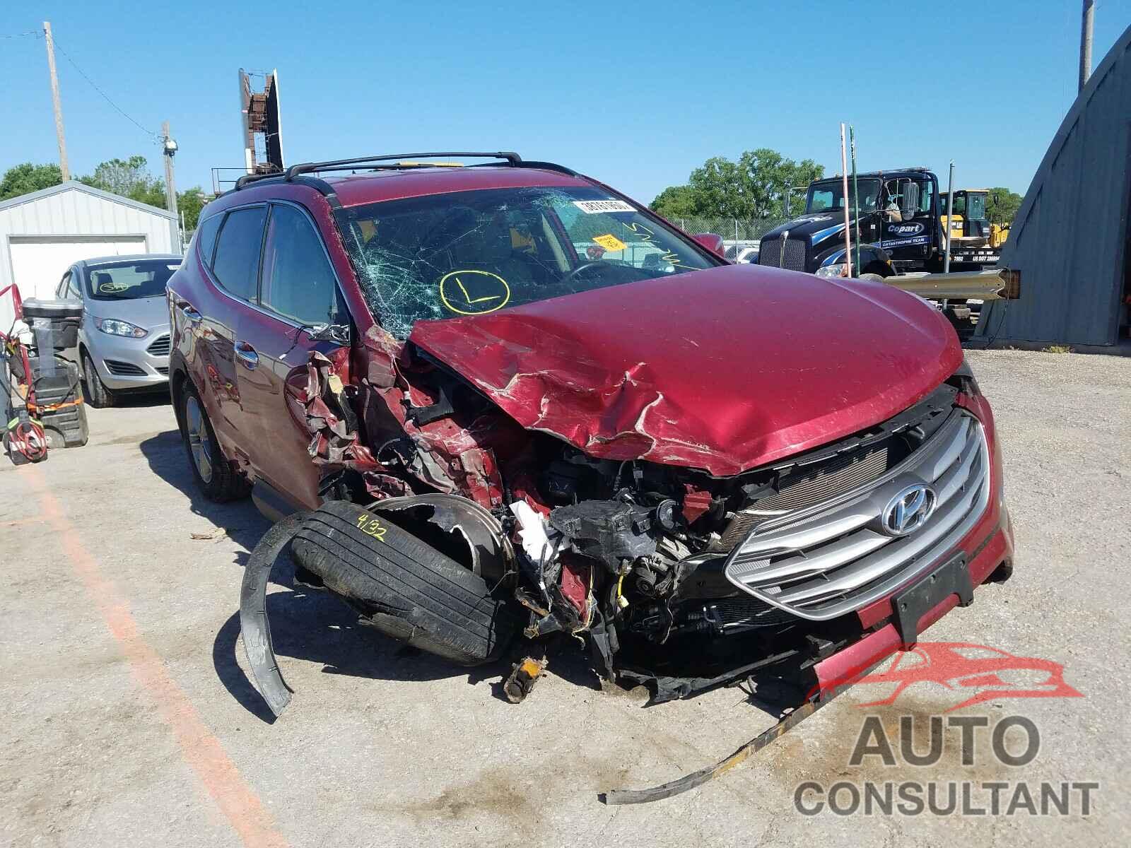 HYUNDAI SANTA FE 2017 - 5XYZUDLBXHG483907
