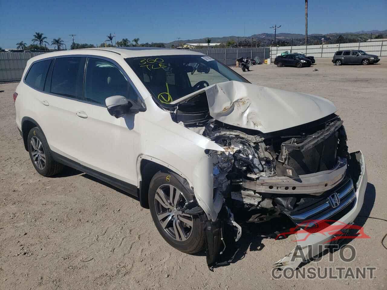 HONDA PILOT 2016 - 5FNYF6H77GB081807