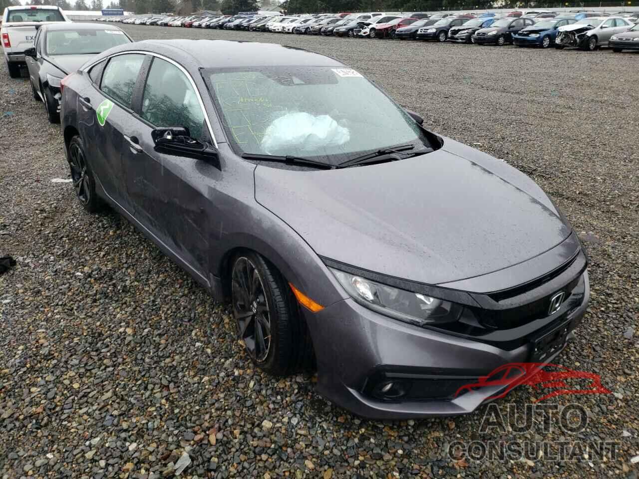 HONDA CIVIC 2021 - 19XFC2F89ME201824