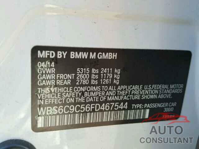 BMW M6 2015 - WBS6C9C56FD467544