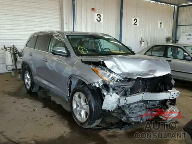 TOYOTA HIGHLANDER 2015 - 5TDDKRFH8FS134869