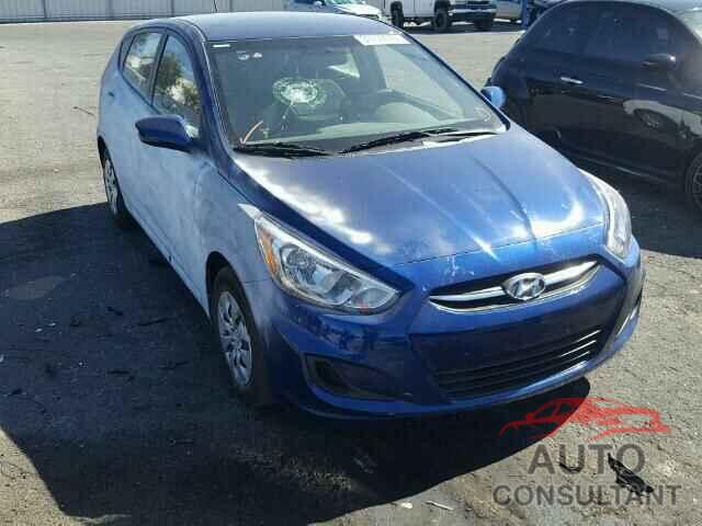 HYUNDAI ACCENT 2017 - KMHCT5AE8HU315785