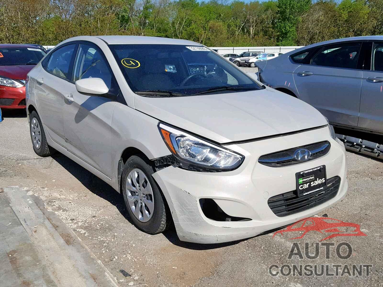 HYUNDAI ACCENT 2016 - 3VW517AT3HM817232
