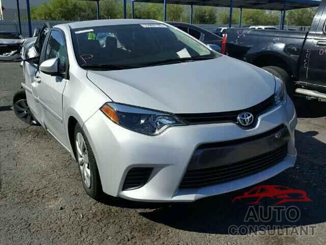 TOYOTA COROLLA 2016 - 2T1BURHE2GC539172