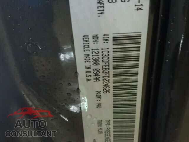 DODGE DART 2015 - 1C3CDFEB3FD224626