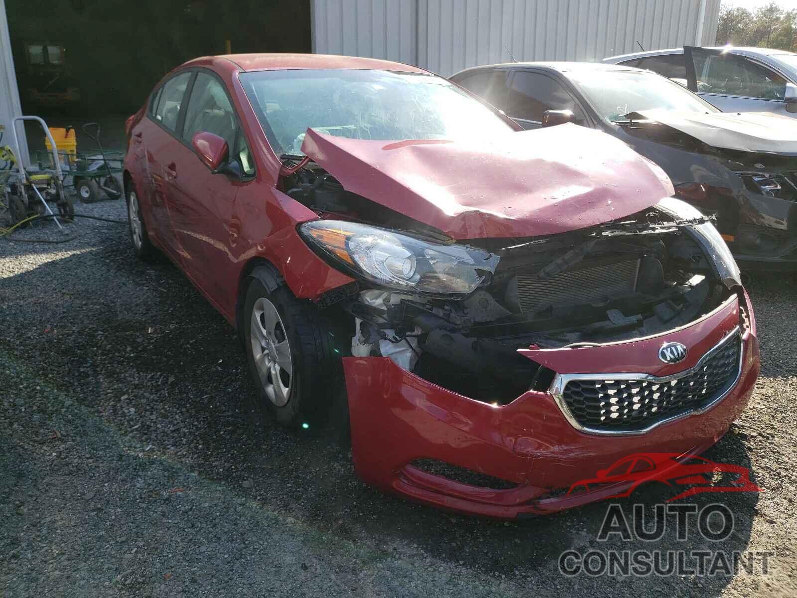 KIA FORTE 2016 - KNAFK4A66G5535553