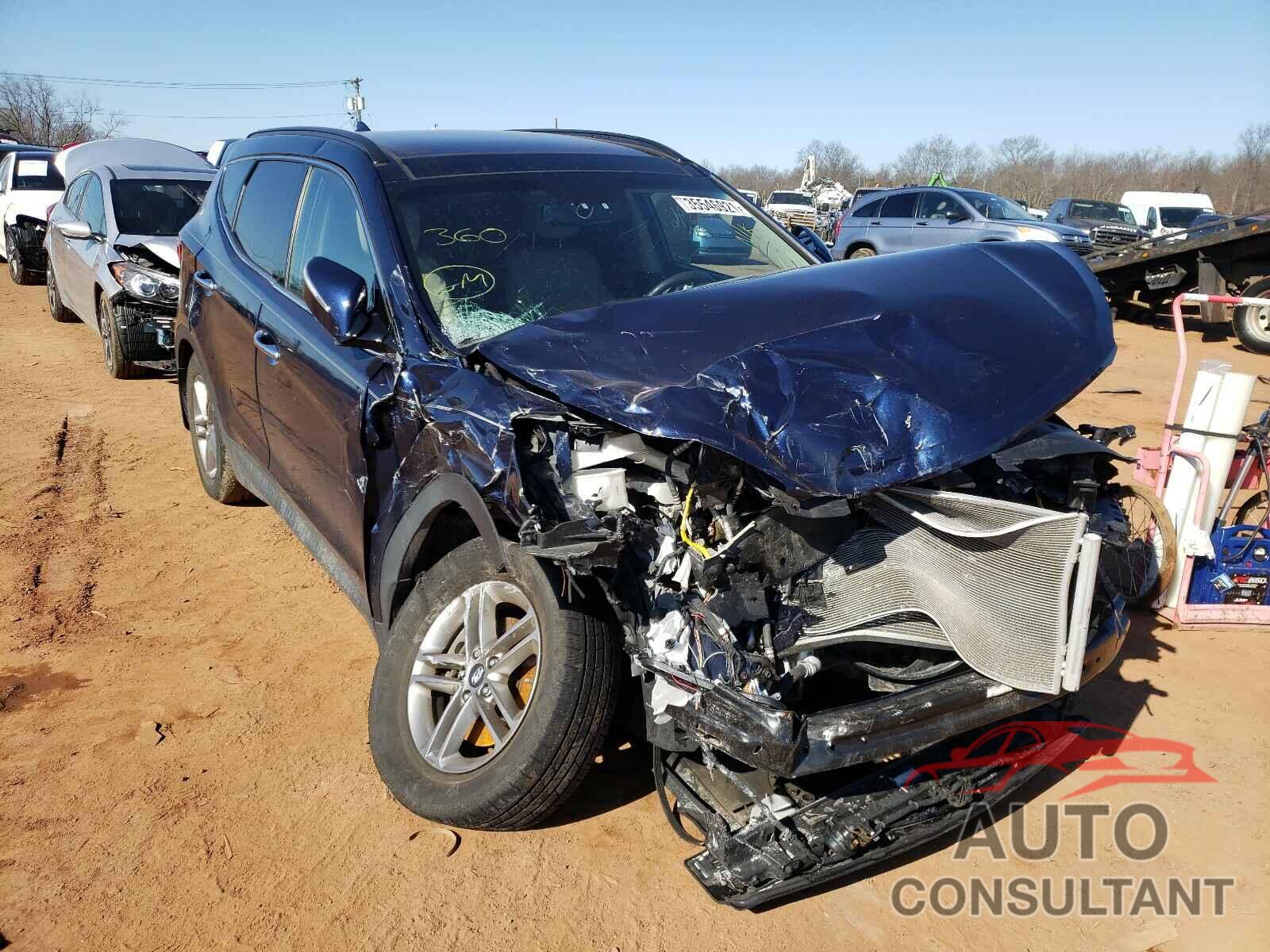HYUNDAI SANTA FE 2017 - 5XYZUDLB5HG414266