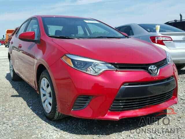 TOYOTA COROLLA 2016 - 5YFBURHE3GP483100
