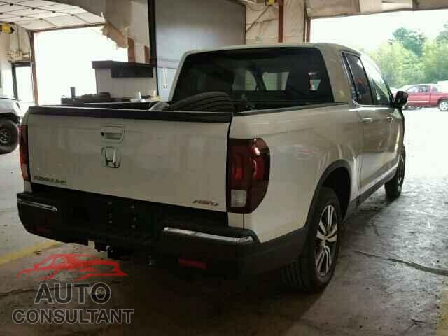 HONDA RIDGELINE 2017 - 5FPYK3F4XHB017613