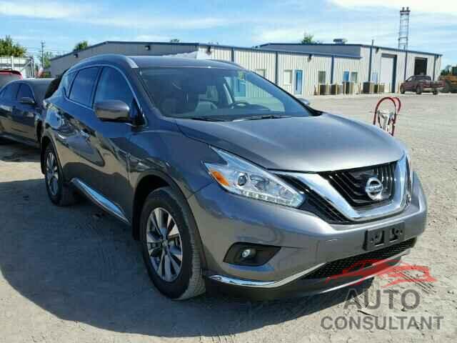 NISSAN MURANO 2016 - 5N1AZ2MH3GN121202