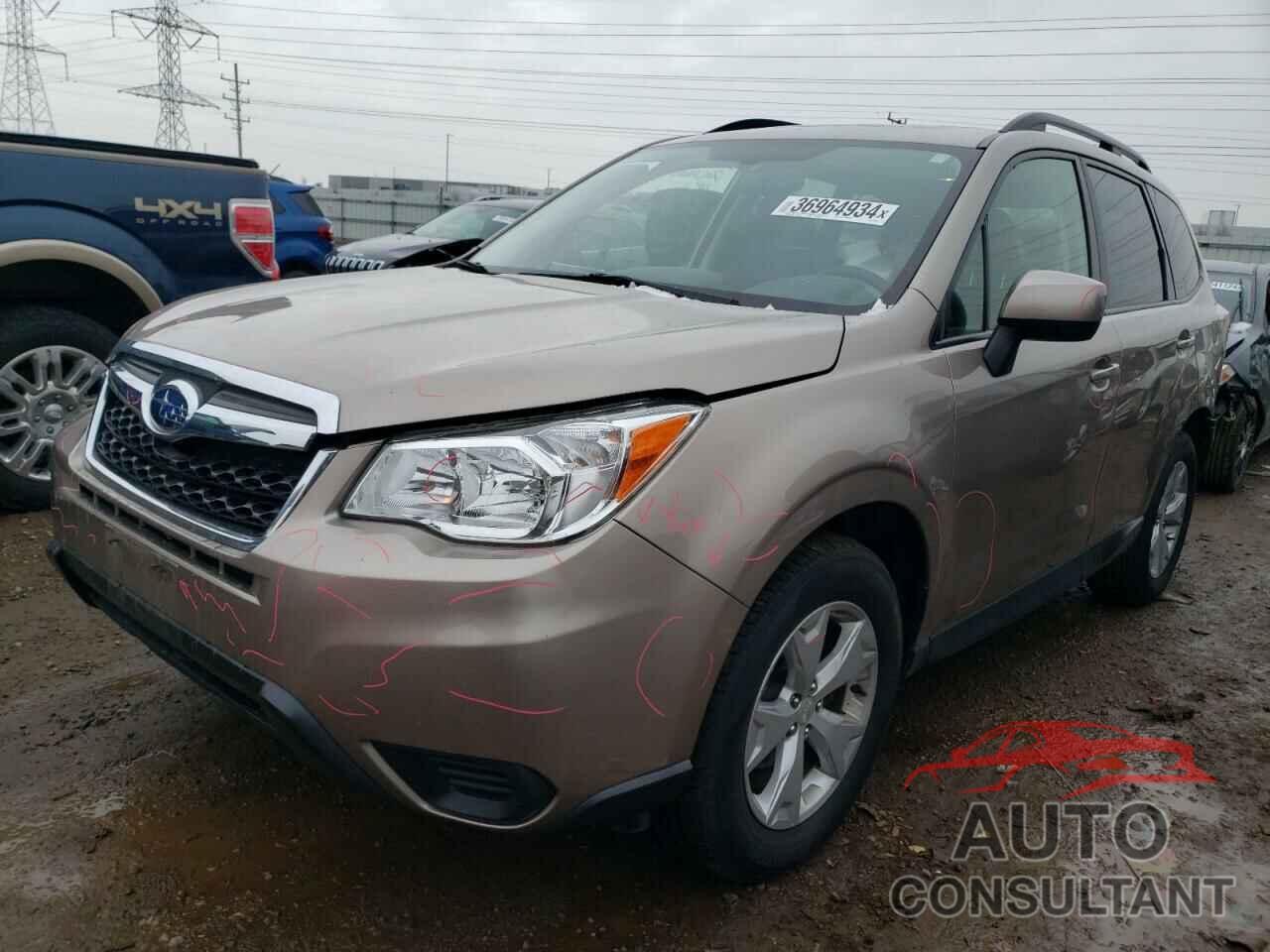 SUBARU FORESTER 2016 - JF2SJADC4GH493663