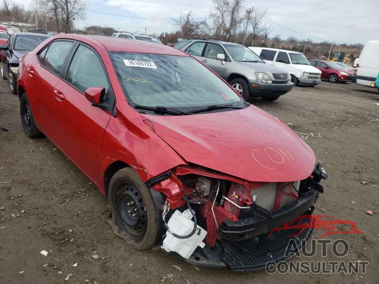 TOYOTA COROLLA 2016 - 2T1BURHE5GC699952