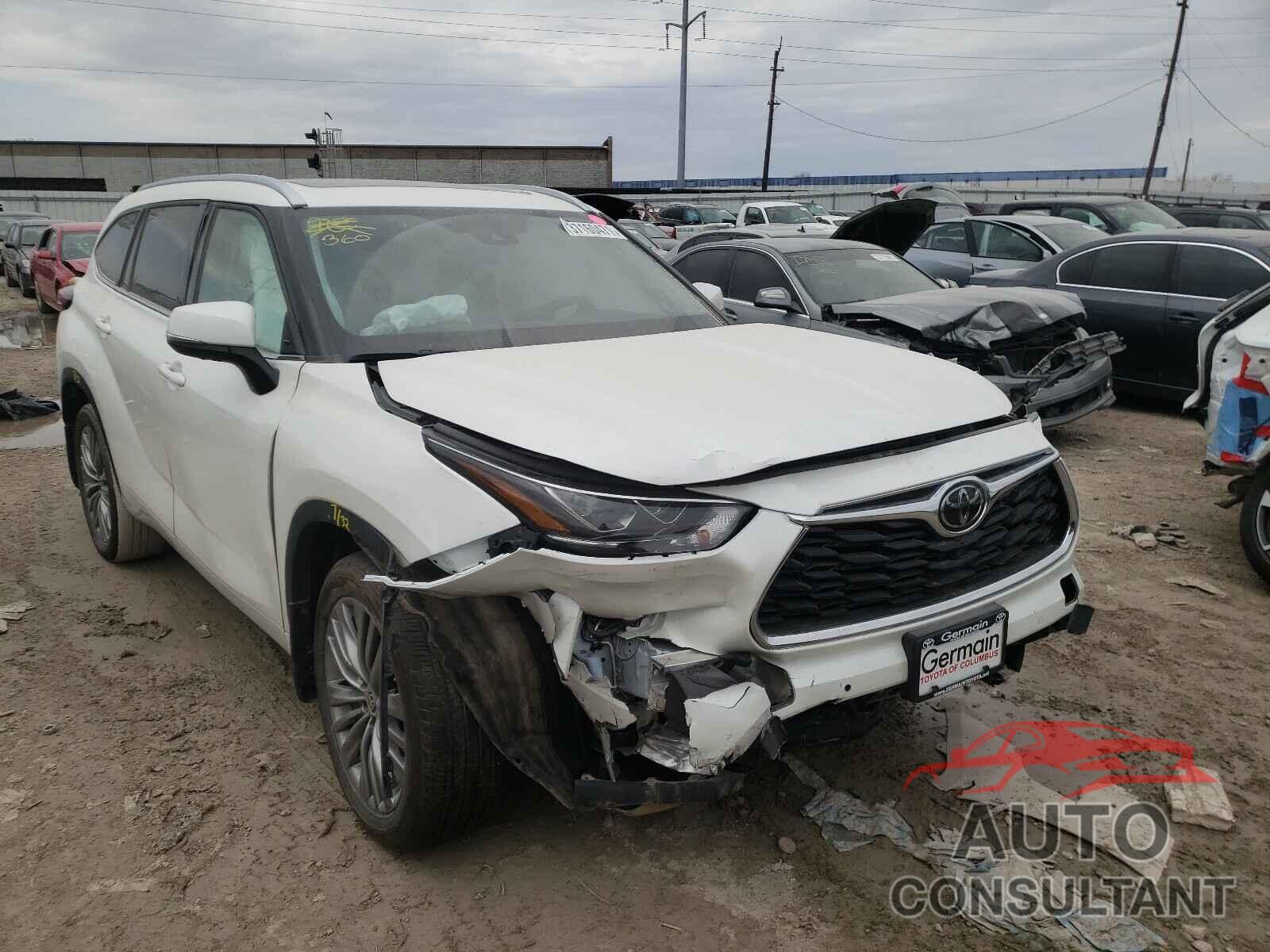 TOYOTA HIGHLANDER 2020 - 5TDFZRBH6LS026451