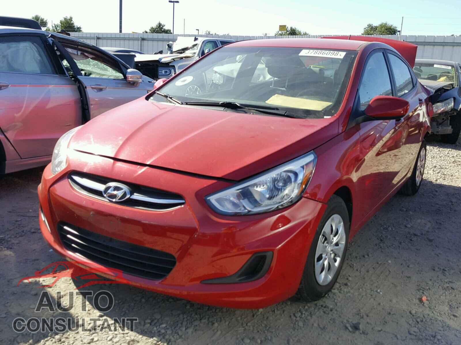 HYUNDAI ACCENT 2016 - KMHCT4AE4GU091648