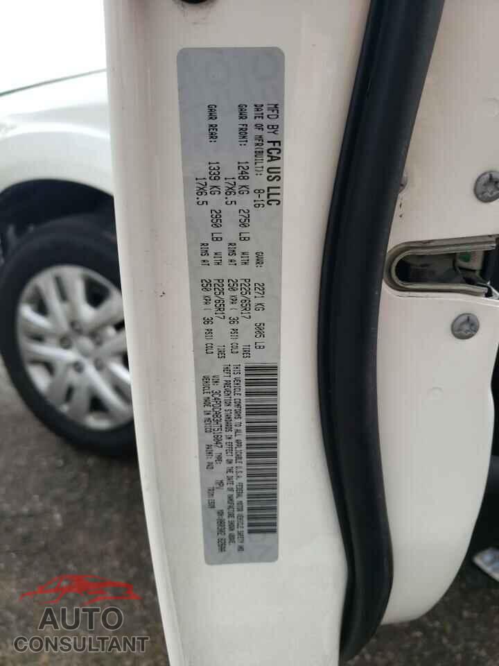 DODGE JOURNEY 2017 - 3C4PDCAB3HT516047