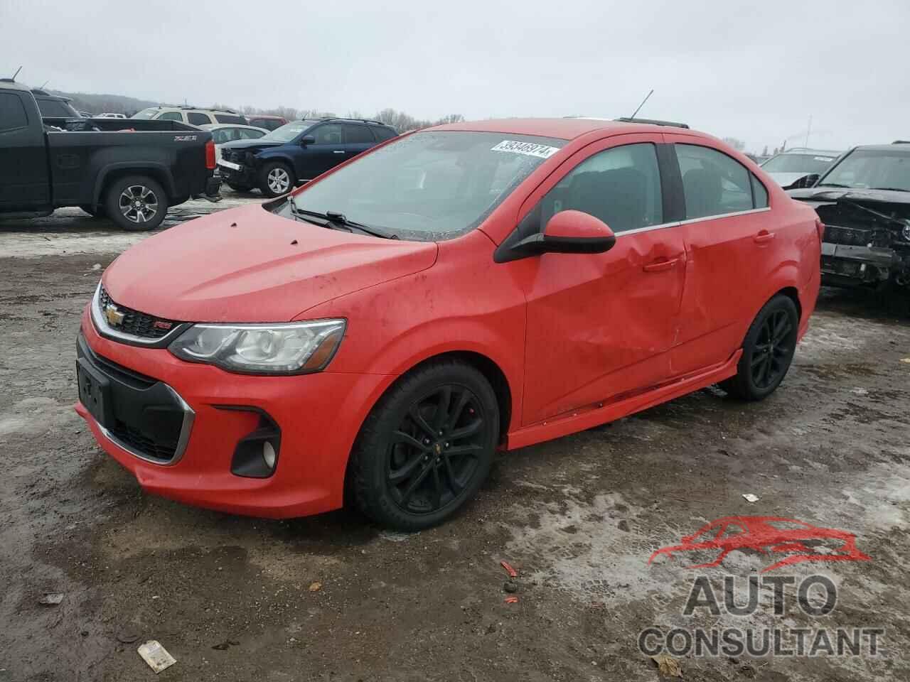 CHEVROLET SONIC 2017 - 1G1JD5SH8H4139265