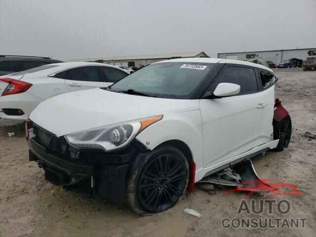 HYUNDAI VELOSTER 2016 - KMHTC6AE3GU268590