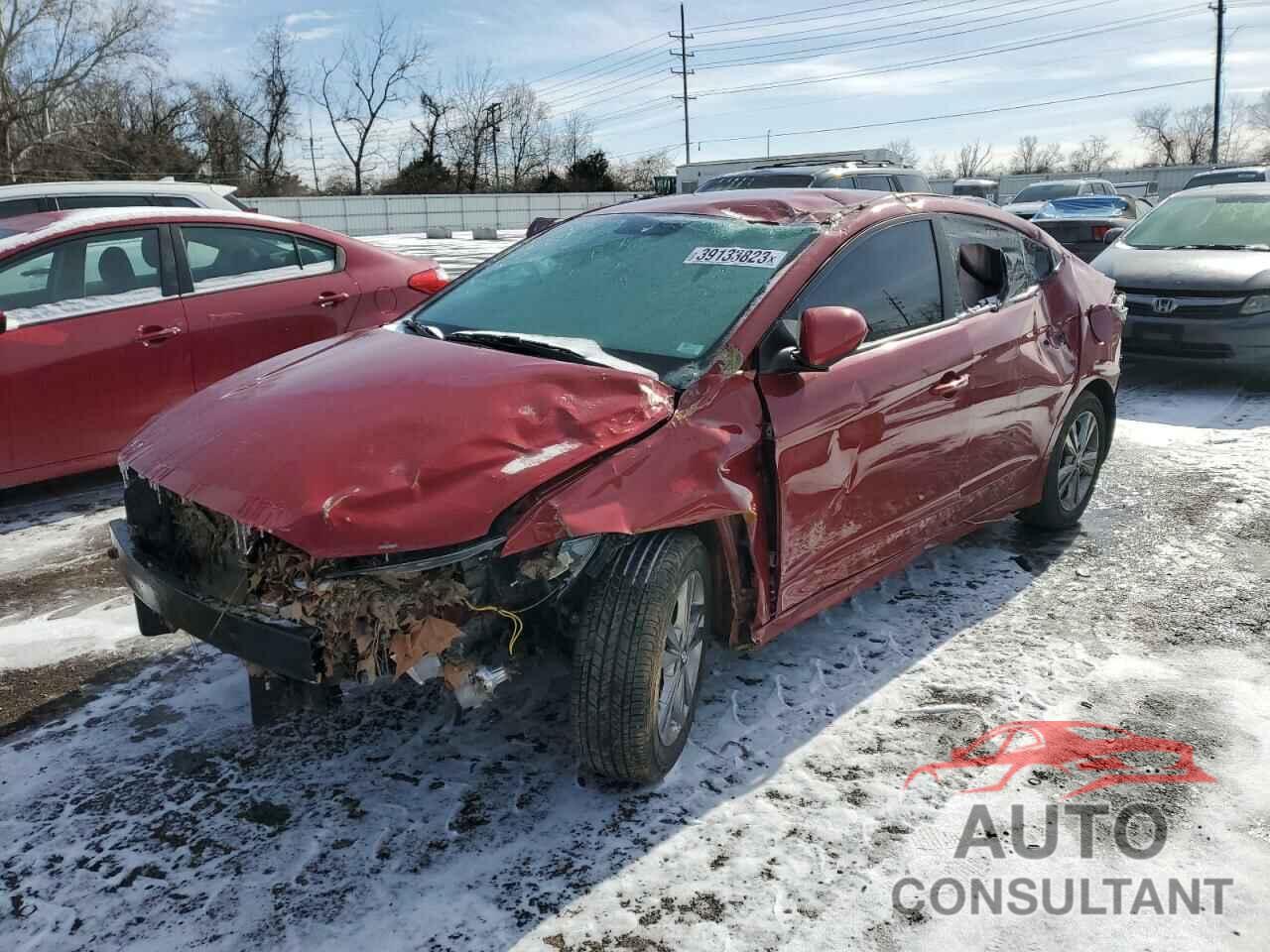 HYUNDAI ELANTRA 2017 - KMHD84LF8HU060139