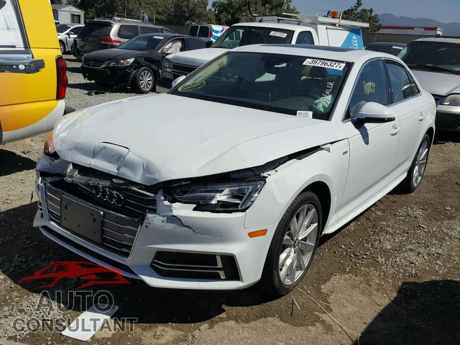 AUDI A4 2017 - WAUENAF43HN031682
