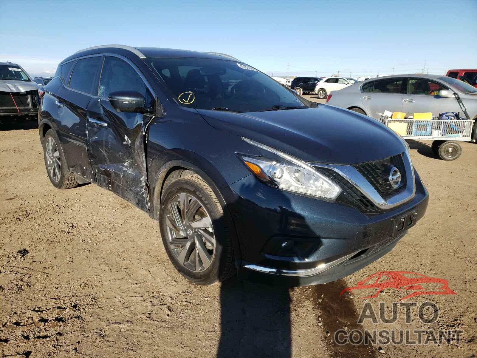 NISSAN MURANO 2018 - 5N1AZ2MH8JN129349