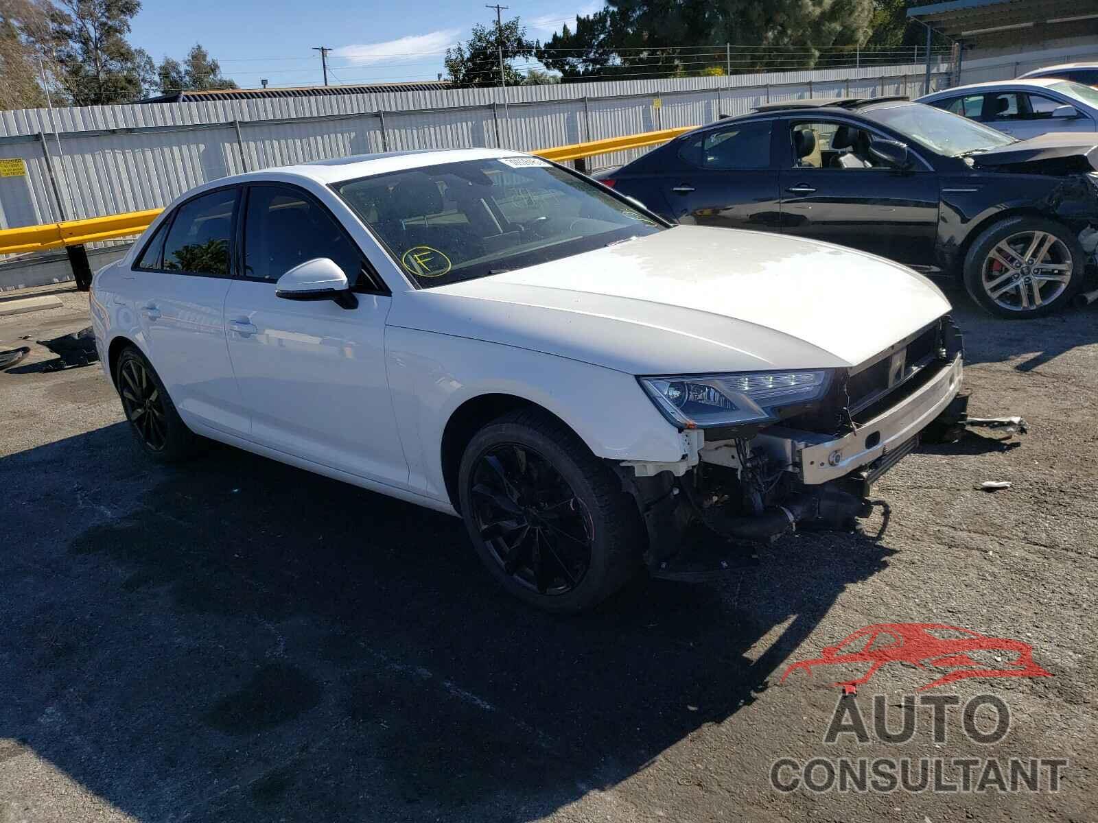 AUDI A4 2017 - WAUGMAF48HN043595