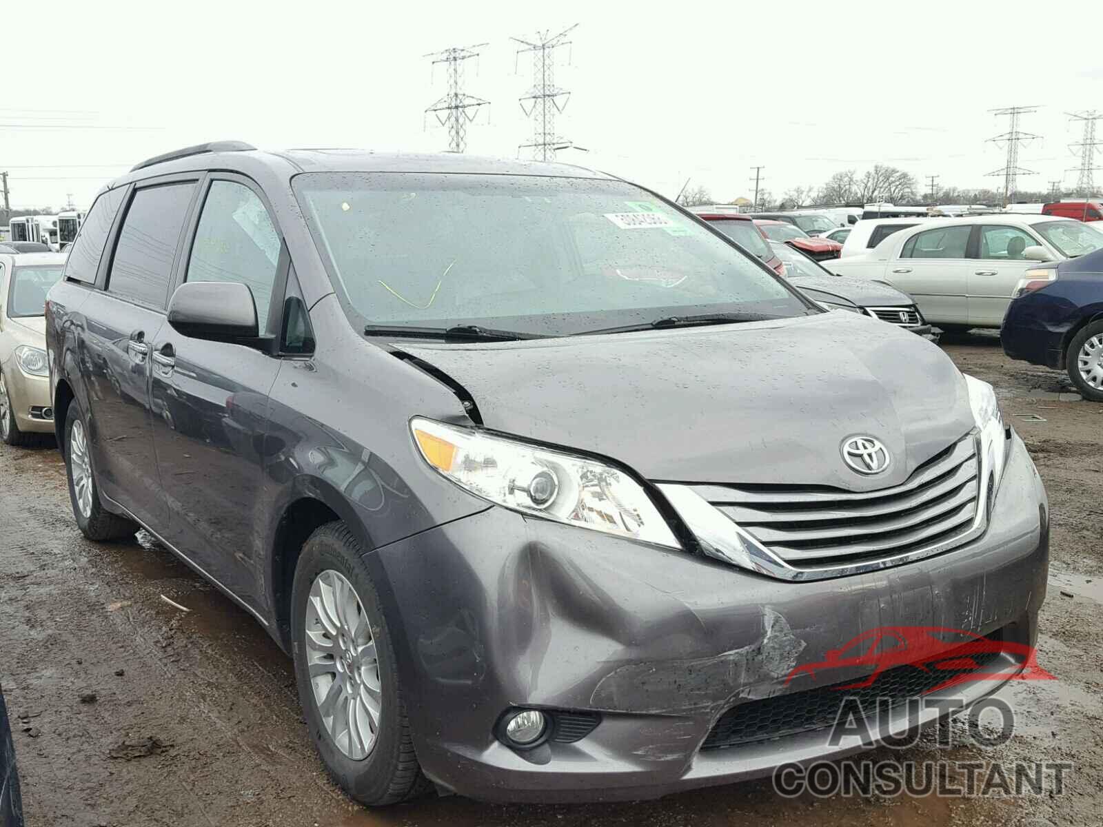 TOYOTA SIENNA 2015 - 5TDYK3DC1FS569982