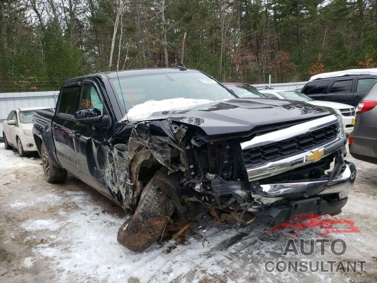 CHEVROLET SILVERADO 2017 - 3GCUKREC4HG198074