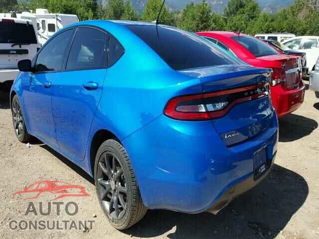 DODGE DART 2015 - 1C3CDFBB1FD278883