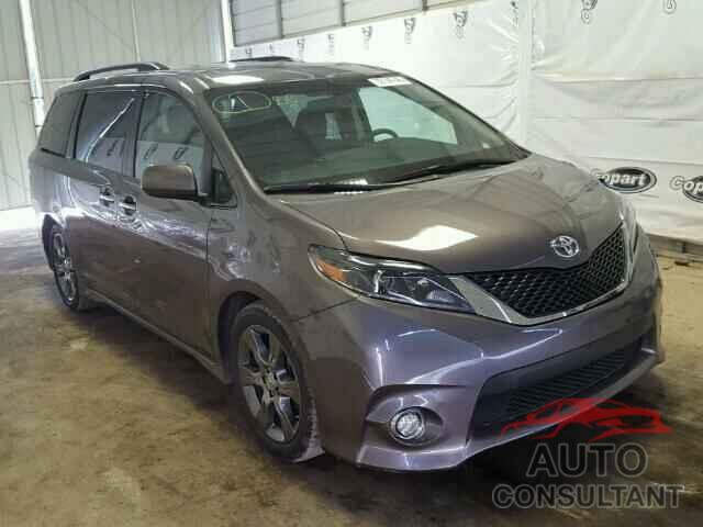 TOYOTA SIENNA 2015 - 5TDXK3DC4FS616823