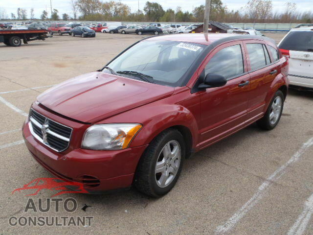 DODGE CALIBER 2008 - 3VV3B7AX2KM190476