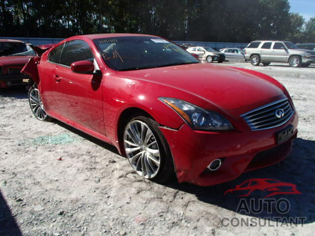 INFINITI G37 2011 - JM3KFBDMXK0608733