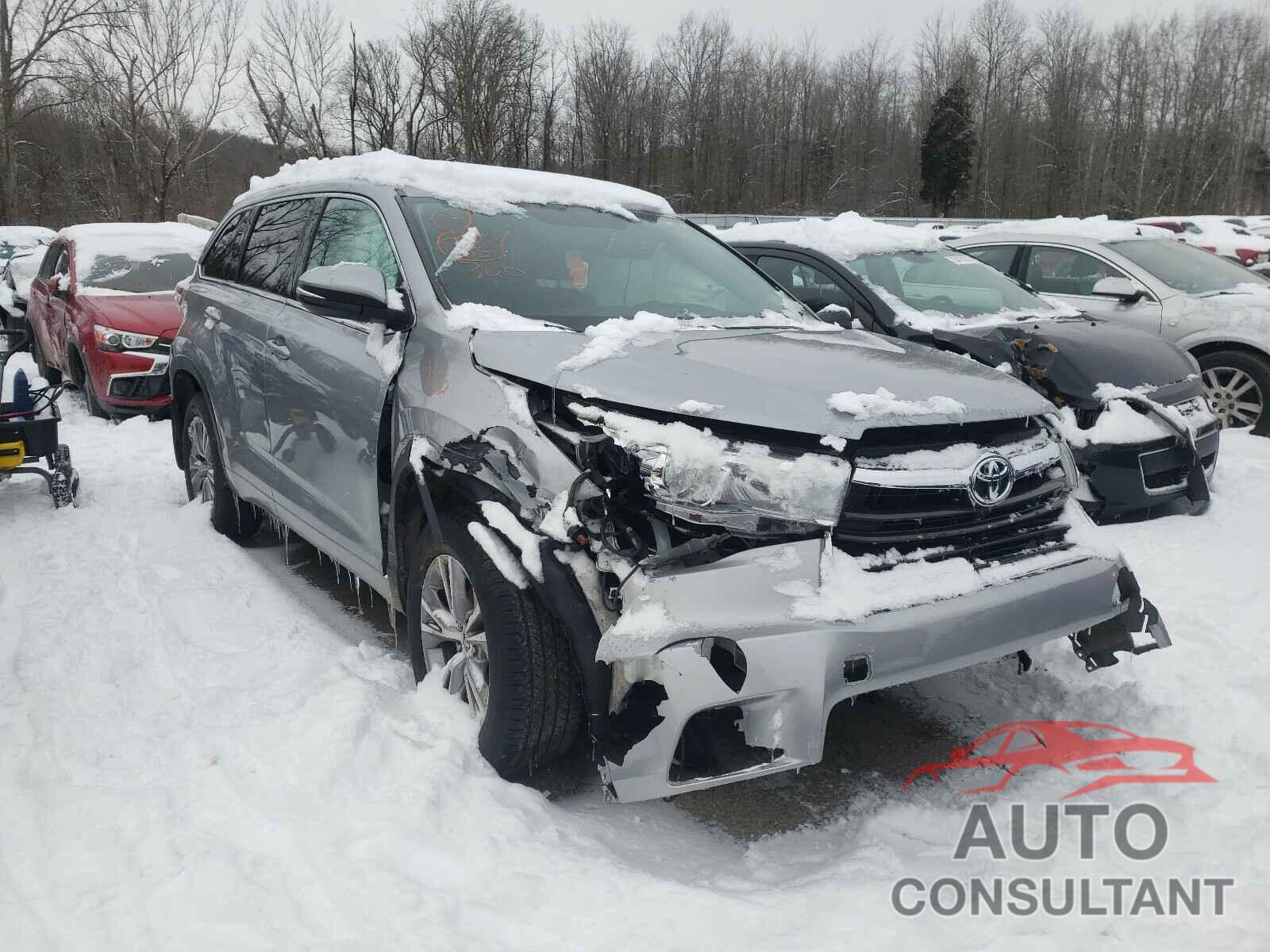 TOYOTA HIGHLANDER 2016 - 5TDBKRFH6GS253948
