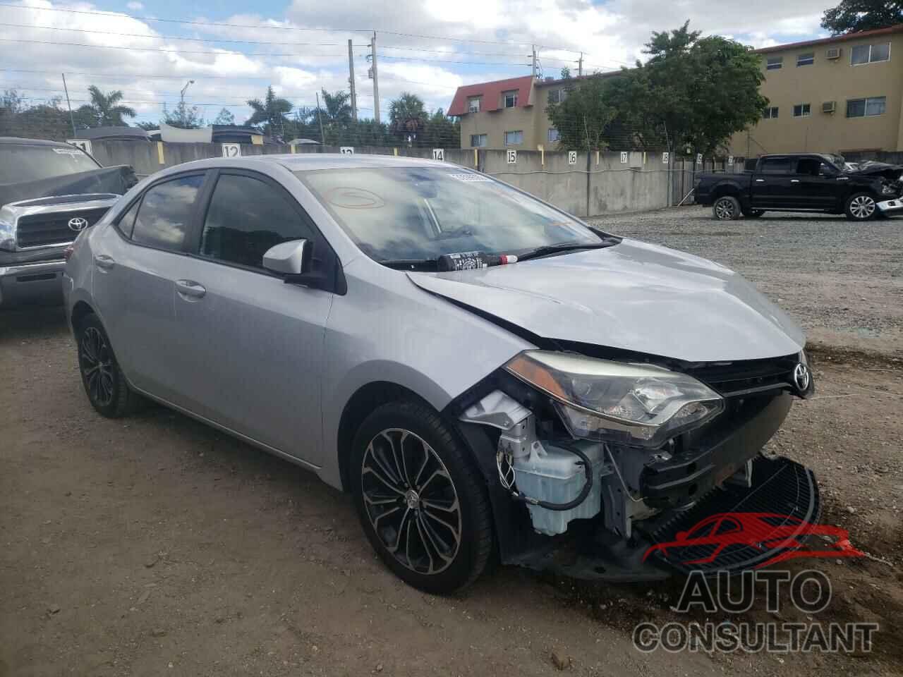 TOYOTA COROLLA 2016 - 2T1BURHE5GC492719