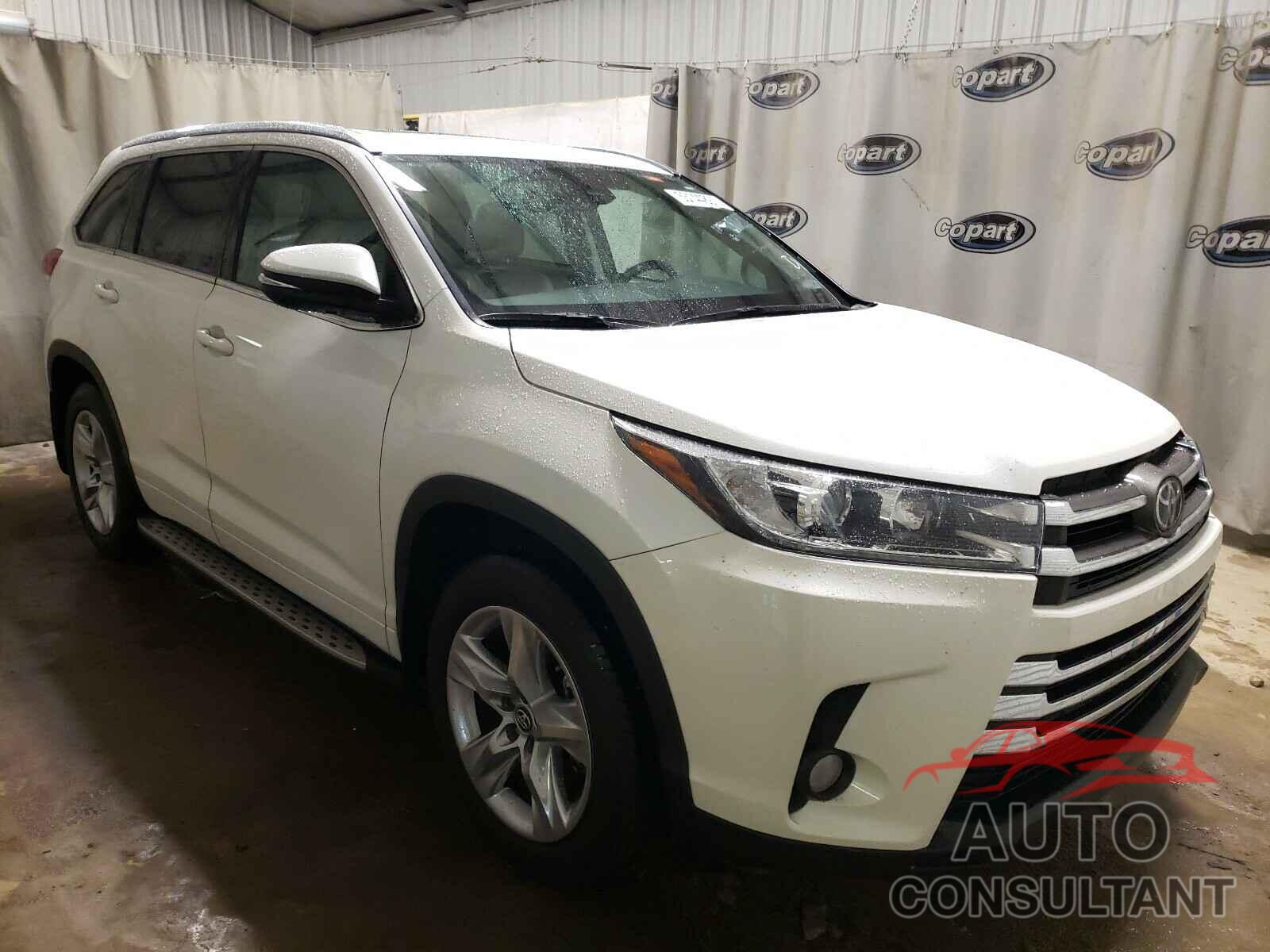 TOYOTA HIGHLANDER 2018 - 5TDDZRFH3JS800069