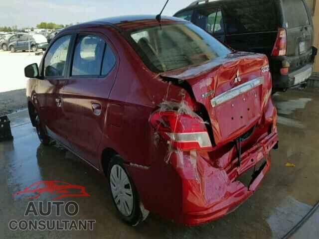 MITSUBISHI MIRAGE 2017 - ML32F3FJ2HHF04996