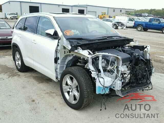 TOYOTA HIGHLANDER 2016 - 5TDDKRFH9GS278545