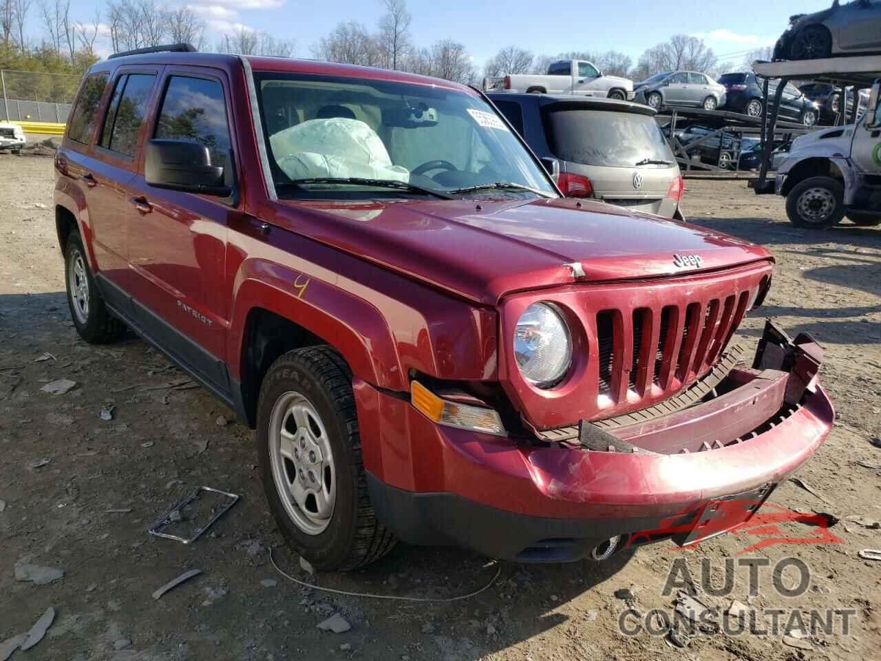 JEEP PATRIOT 2016 - 1C4NJPBA0GD547273