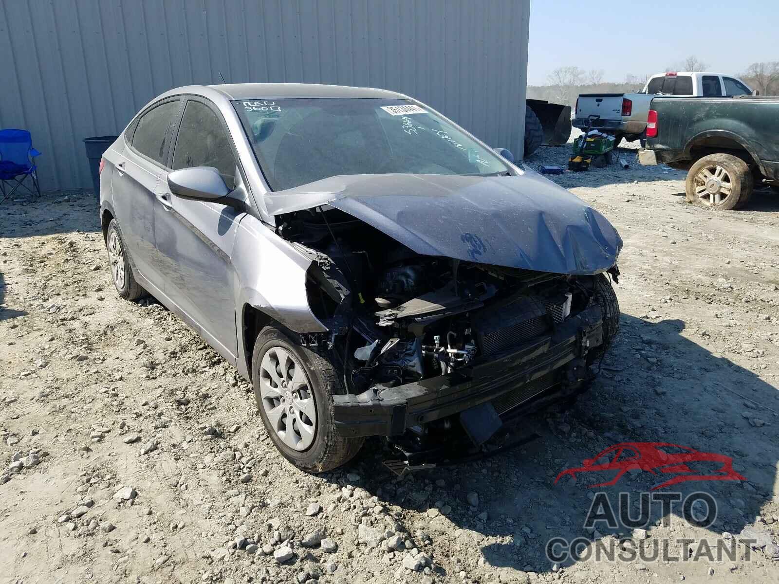 HYUNDAI ACCENT 2016 - KMHCT4AE8GU081043