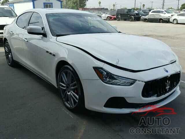 MASERATI ALL MODELS 2016 - ZAM57RSA8G1177312