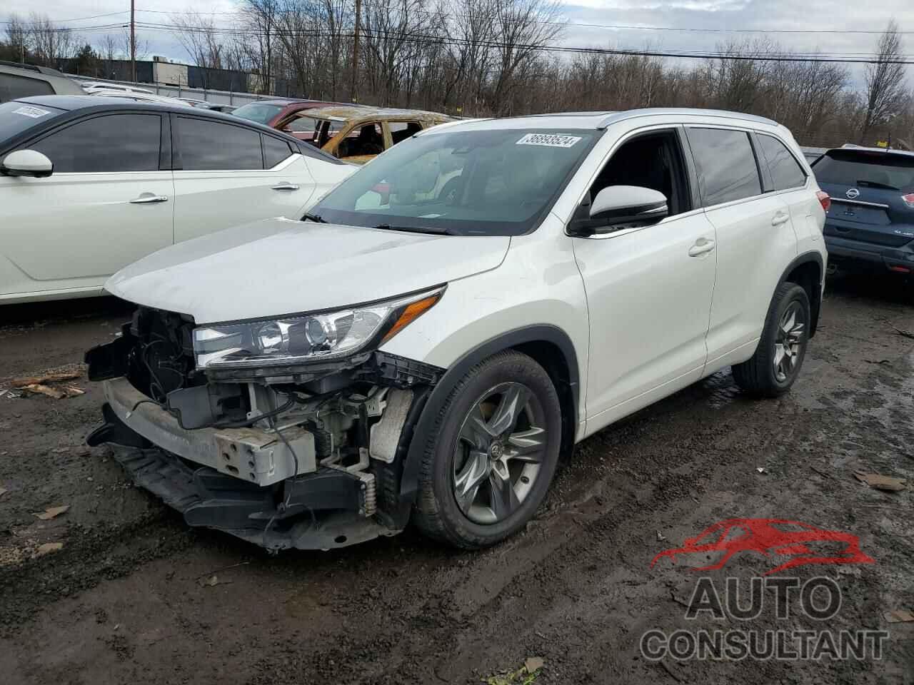 TOYOTA HIGHLANDER 2017 - 5TDDZRFH8HS407663