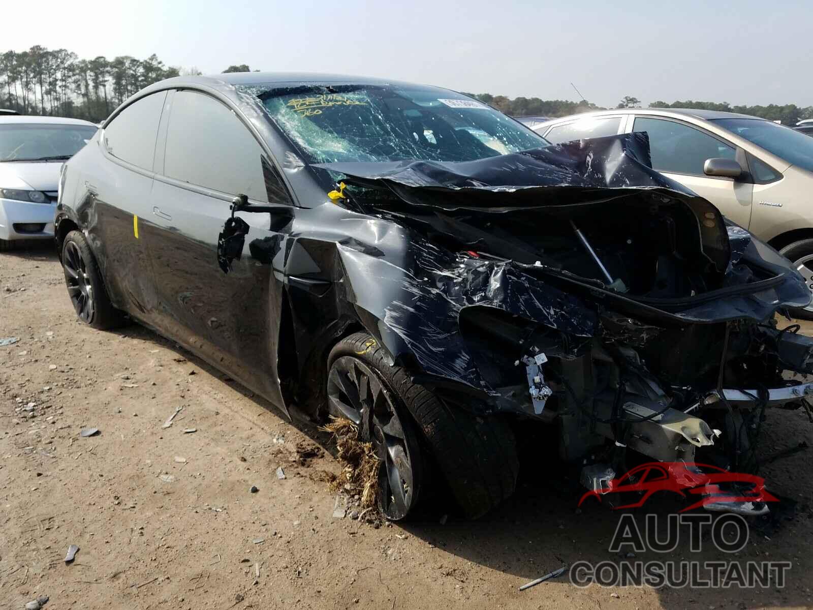 TESLA MODEL Y 2020 - 5YJYGDEEXLF033197