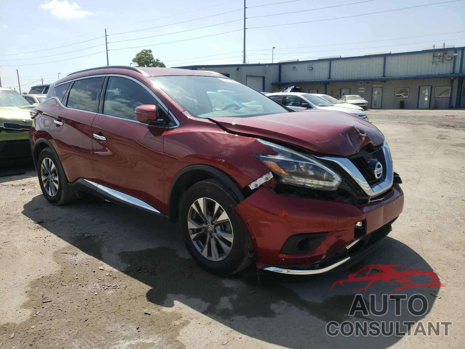 NISSAN MURANO 2018 - 5N1AZ2MGXJN167107