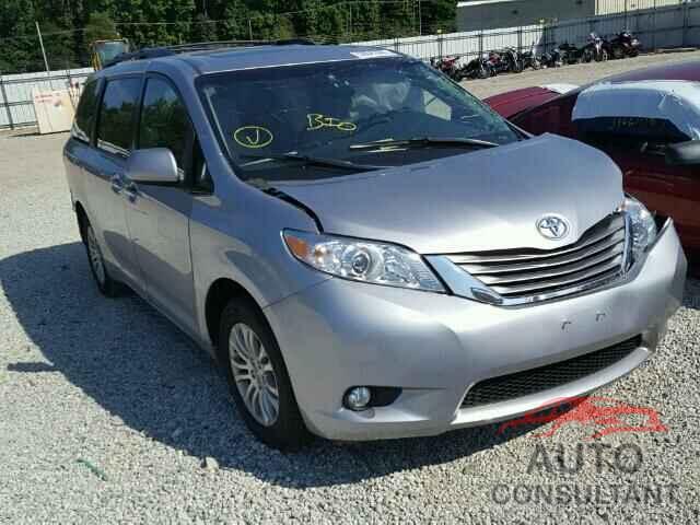 TOYOTA SIENNA 2017 - 5TDYZ3DC9HS776389