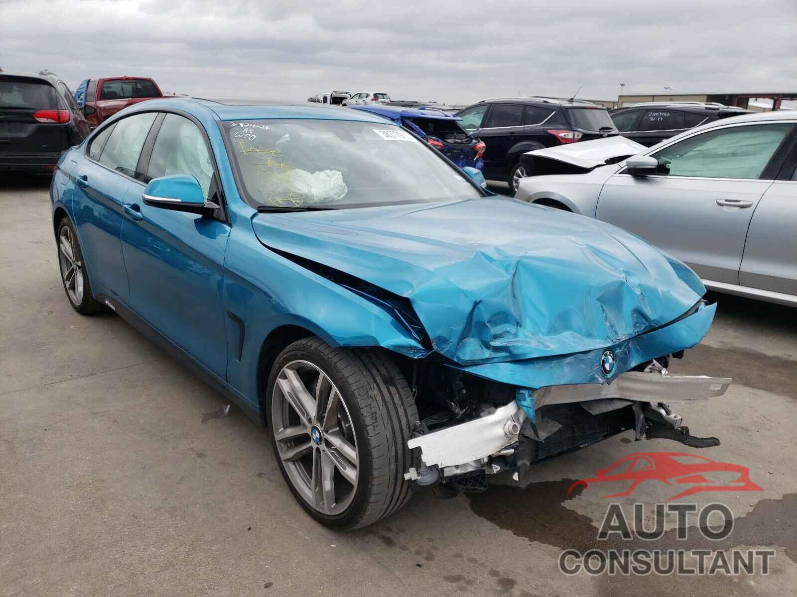 BMW 4 SERIES 2019 - WBA4J1C51KBM16882