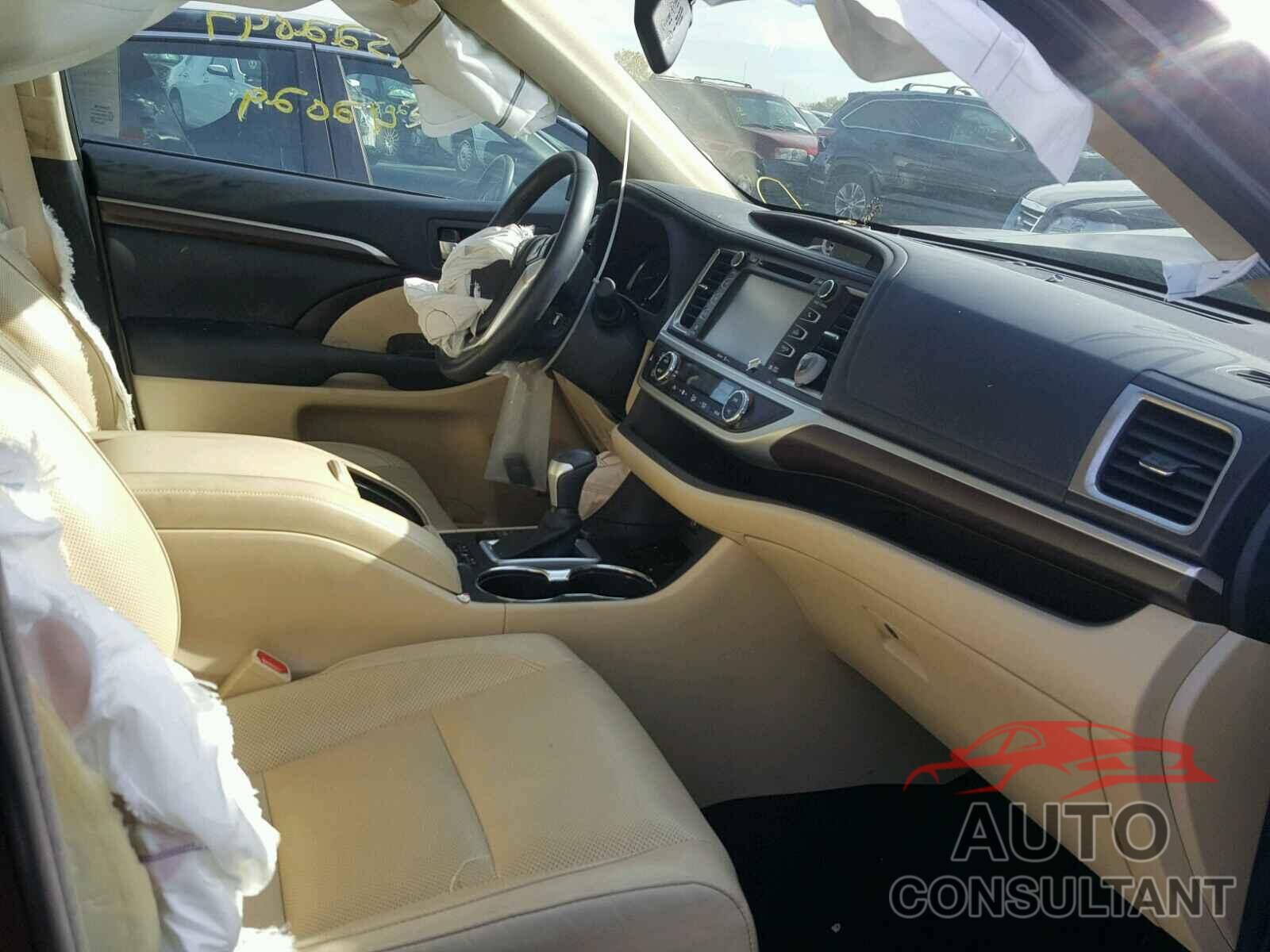 TOYOTA HIGHLANDER 2015 - 5TDDKRFH8FS083986