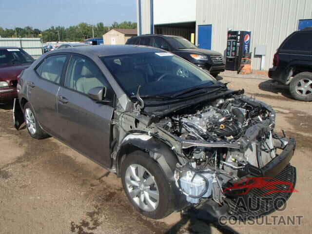 TOYOTA COROLLA 2015 - 2T1BURHE2FC284392